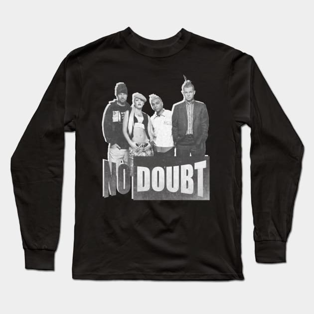 No-Doubt-Tribute Long Sleeve T-Shirt by Ville Otila Abstract